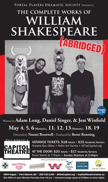 The Complete Works of William Shakespeare (Abridged) poster
